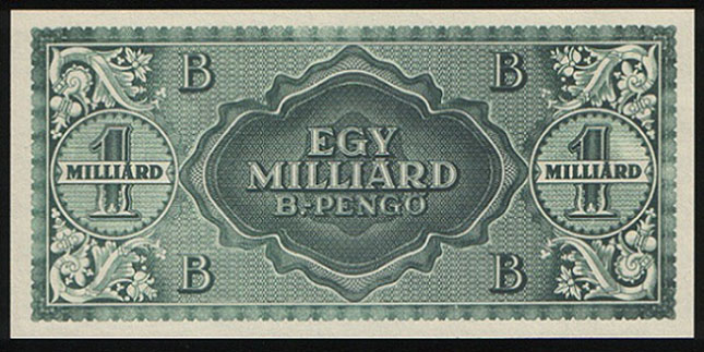 egymilliárd billpengő