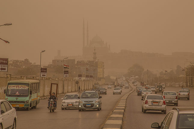 Homokvihar Egyiptomban