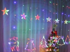 Meghitt hangulat LED ablakdíszekkel